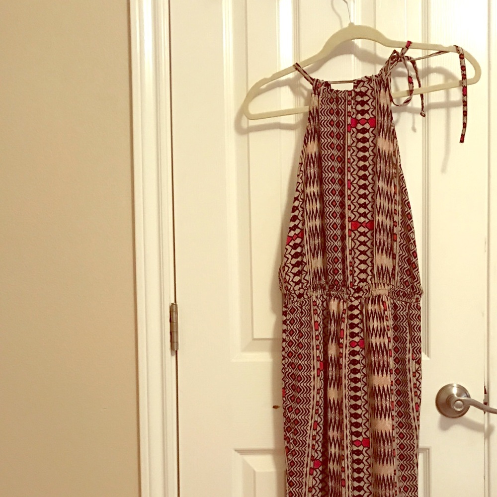 Lush Tribal Pattern Jumpsuit