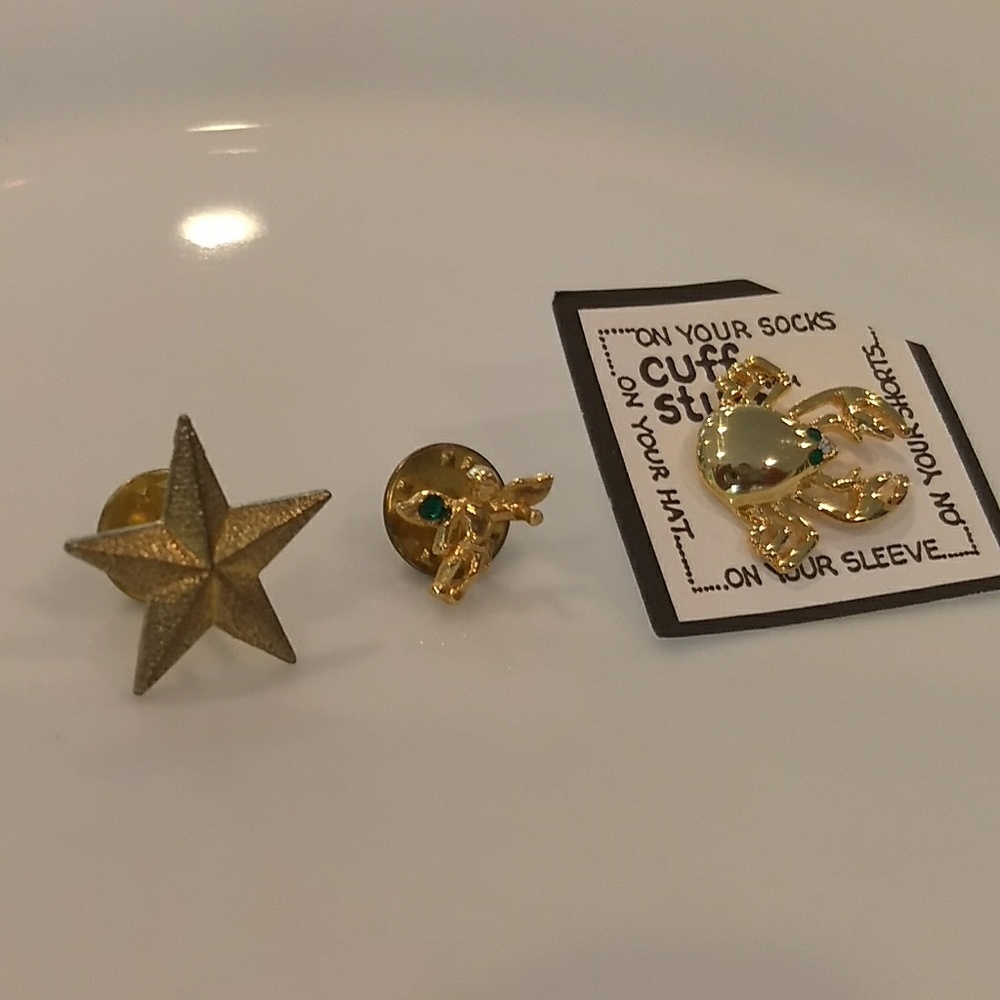 2 for $4! Three brooches