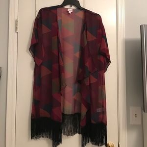 LuLaRoe Monroe Kimono Size Large
