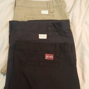 Active men's chino pants