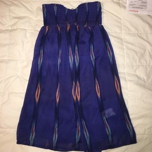 Strapless Roxy dress