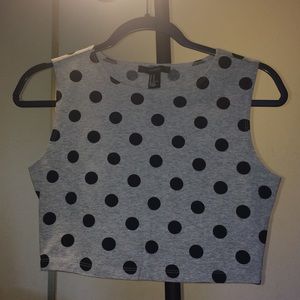 Polkadot Crop Top