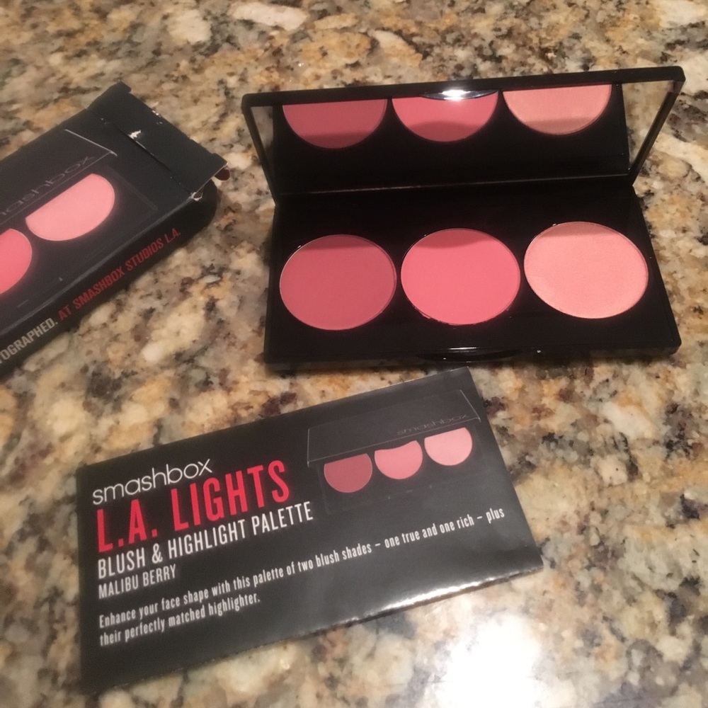 Smashbox LA Lights blush & highlight palette