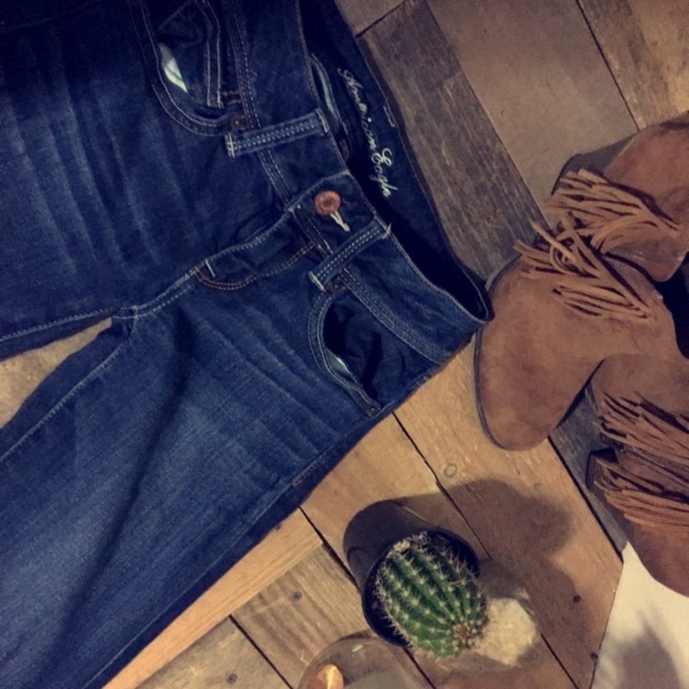 Boot cut American eagle jeans