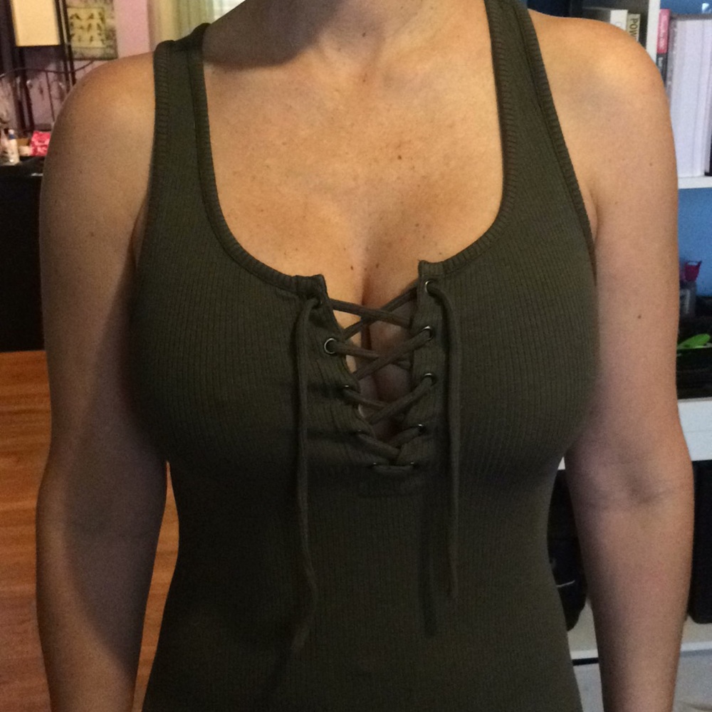 Knee-length Tie Dress