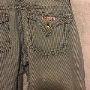 Hudson Bootcut Railroad Stripe Jeans