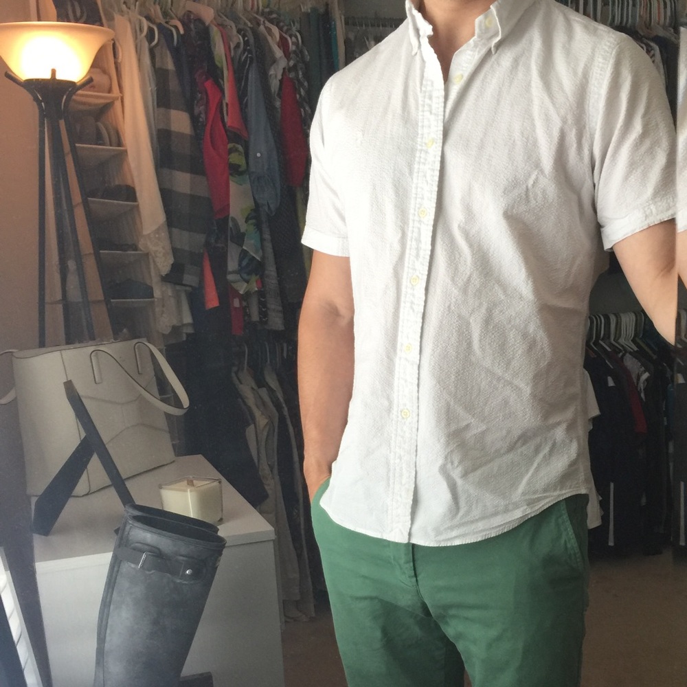 White short sleeve Polo shirt