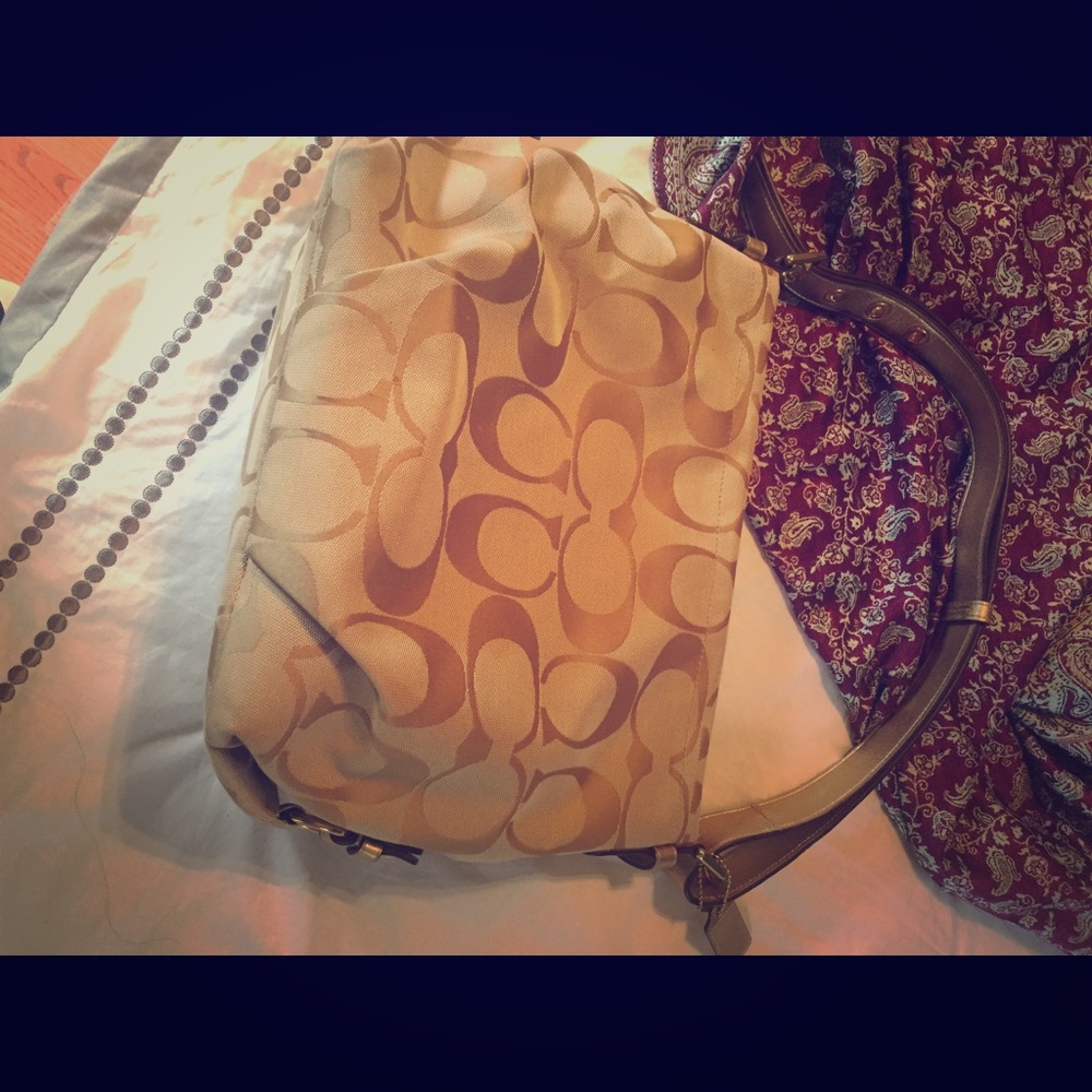 Authentic coach satchel
