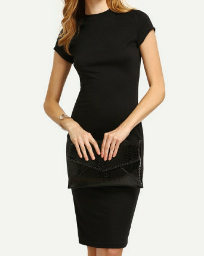 NWT Black Bodycon Dress