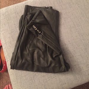 Fake leather pants by latvian brand Cooculte
