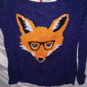 Cute fox sweater