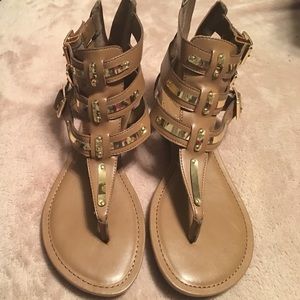 Fergie Samba Gladiator sandals