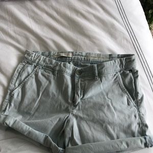 Pilcro light blue shorts from Anthropologie