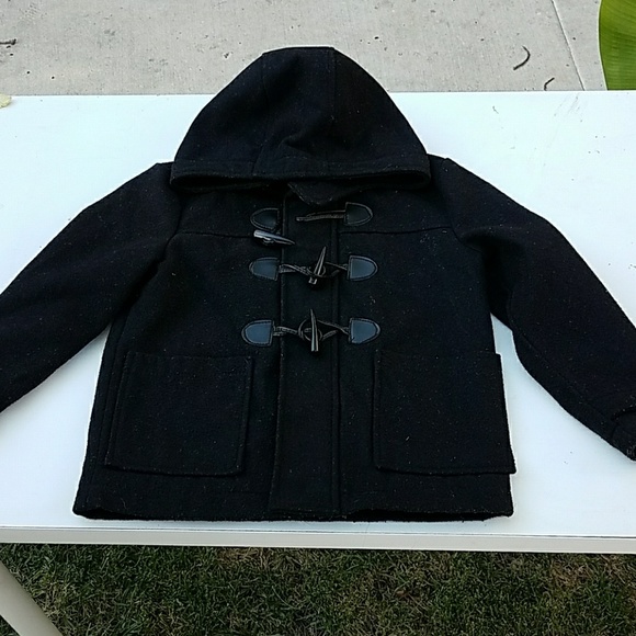 Urban Republic black  Pea Coat - Picture 2 of 6