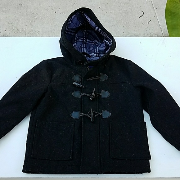 Urban Republic black  Pea Coat - Picture 3 of 6