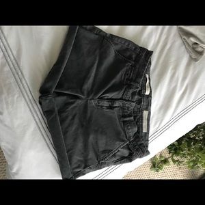 Pilcro gray shorts from Anthropologie