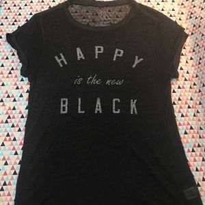 👚Happy is the new black Recycled Karma