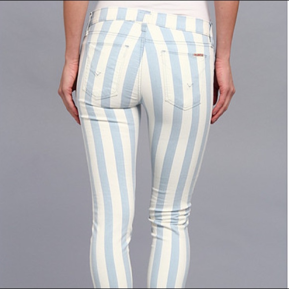 Hudson Krista Super Skinny Stripe in Liberated