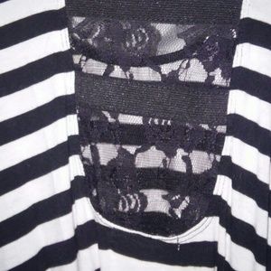 Black and white dress