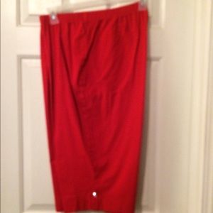 Just my size 2 x red capris