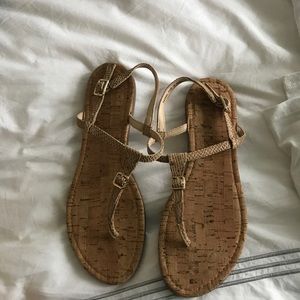 Nude cole Haan sandals