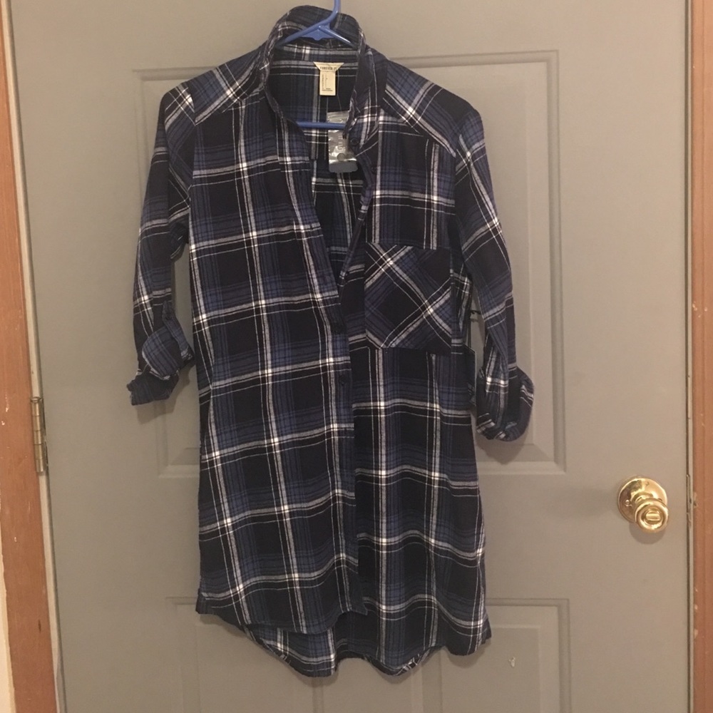 Forever 21 plaid dress