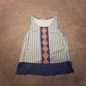 Casual blouse tank size Medium