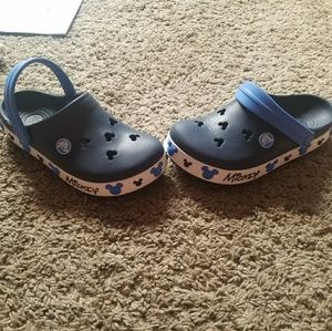 Disney micky mouse crocs