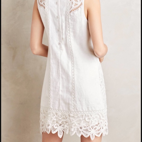 Anthropologie Lace Garden shift dress - Picture 4 of 5
