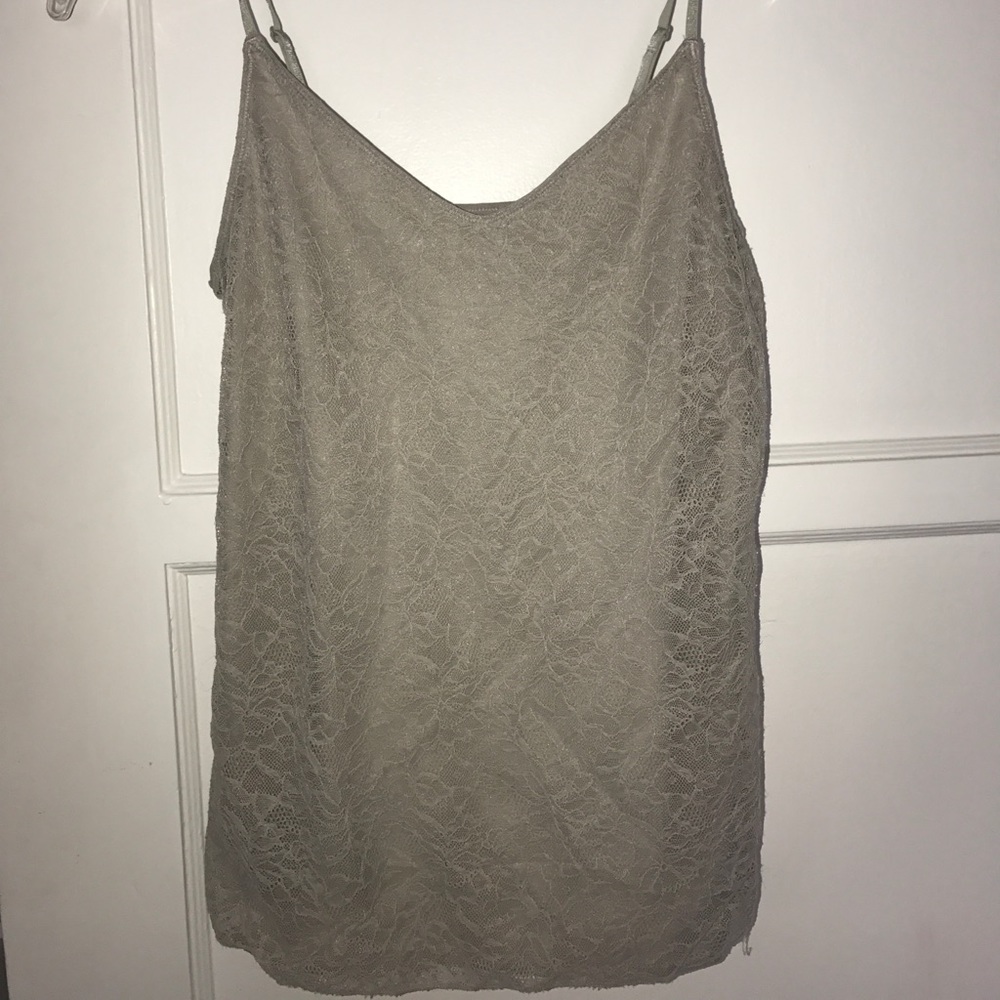 Banana Republic lace tank top