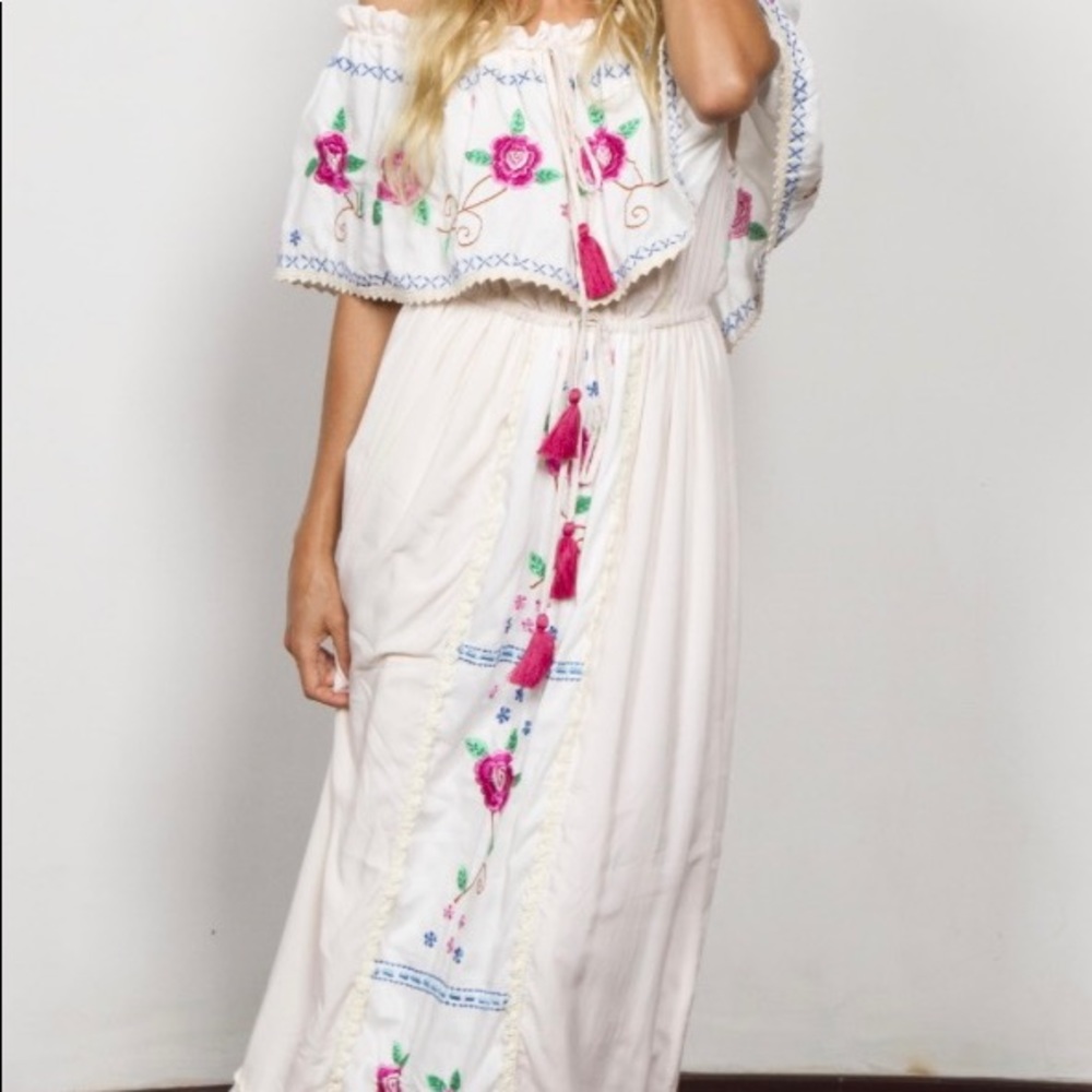 Fillyboo maternity/nursing maxi dress