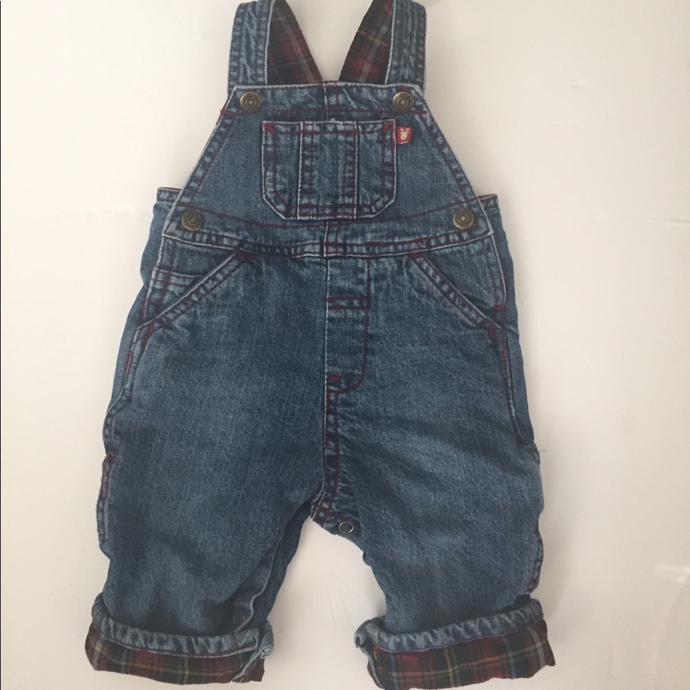 Childrens Place reindeer overalls