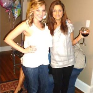 Silver sequin one shoulder !