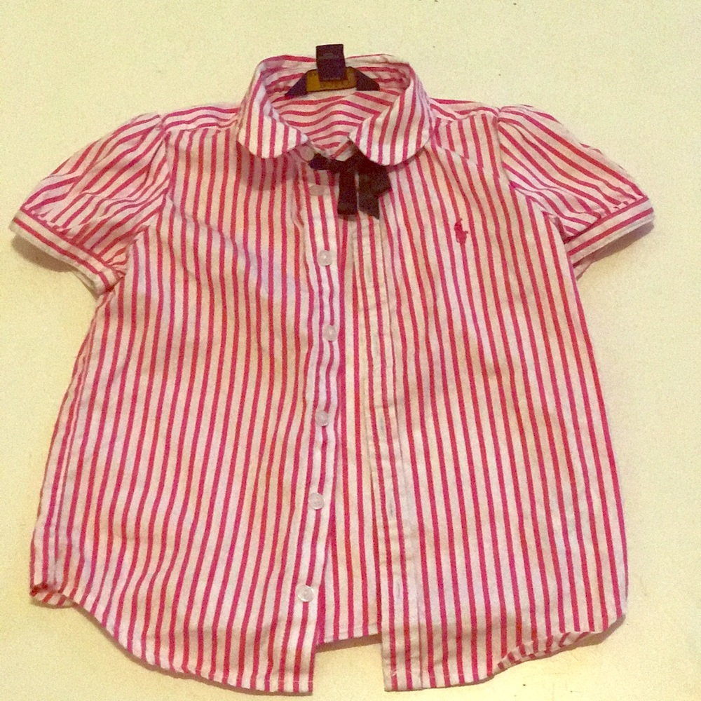 Super cute Pinstripe button up!