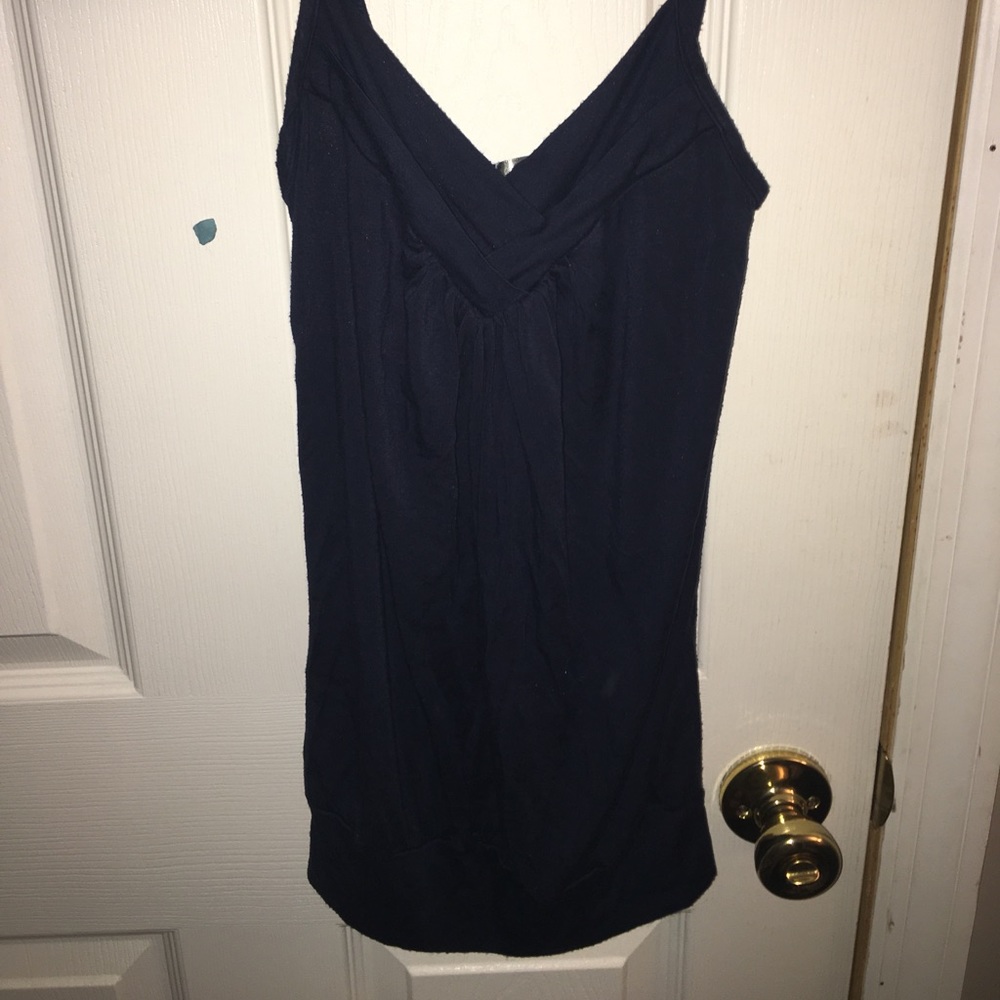 Navy tank top