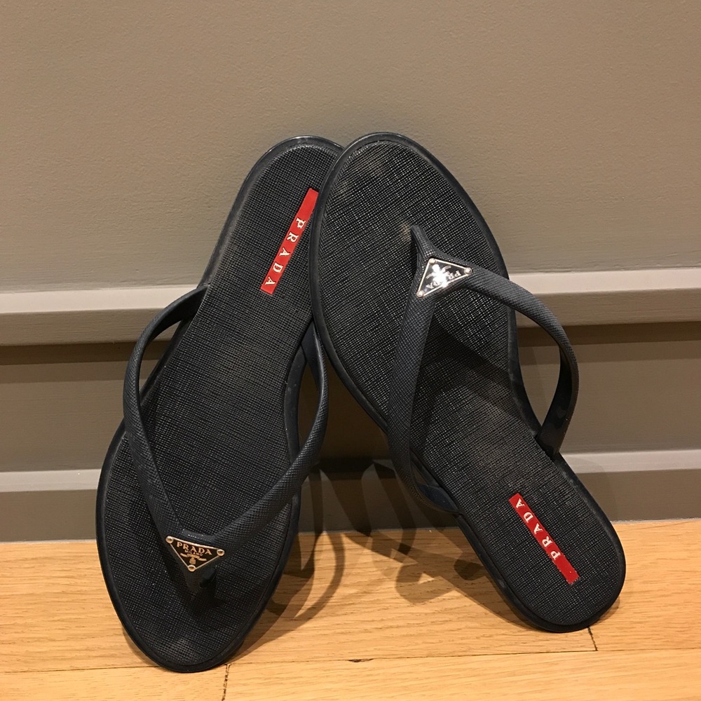 Prada Rubber Sandals