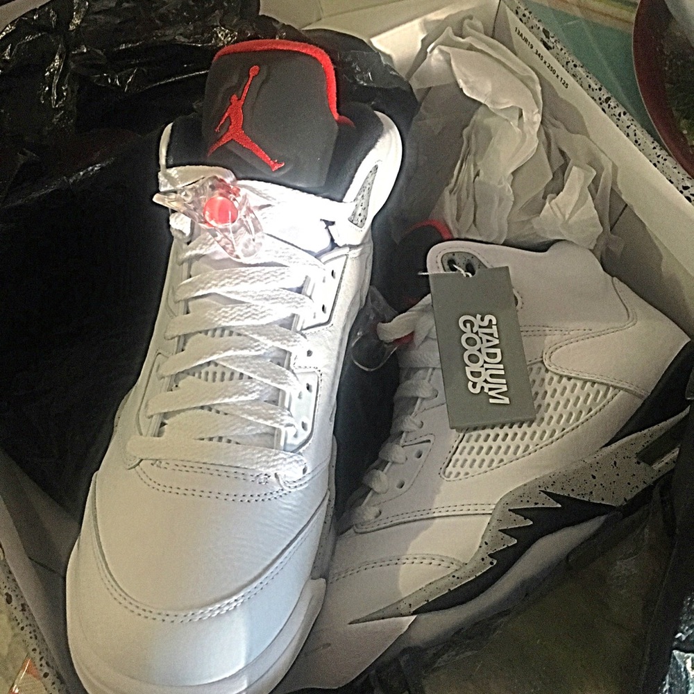 Jordan 5 White Cement - Picture 1 of 1