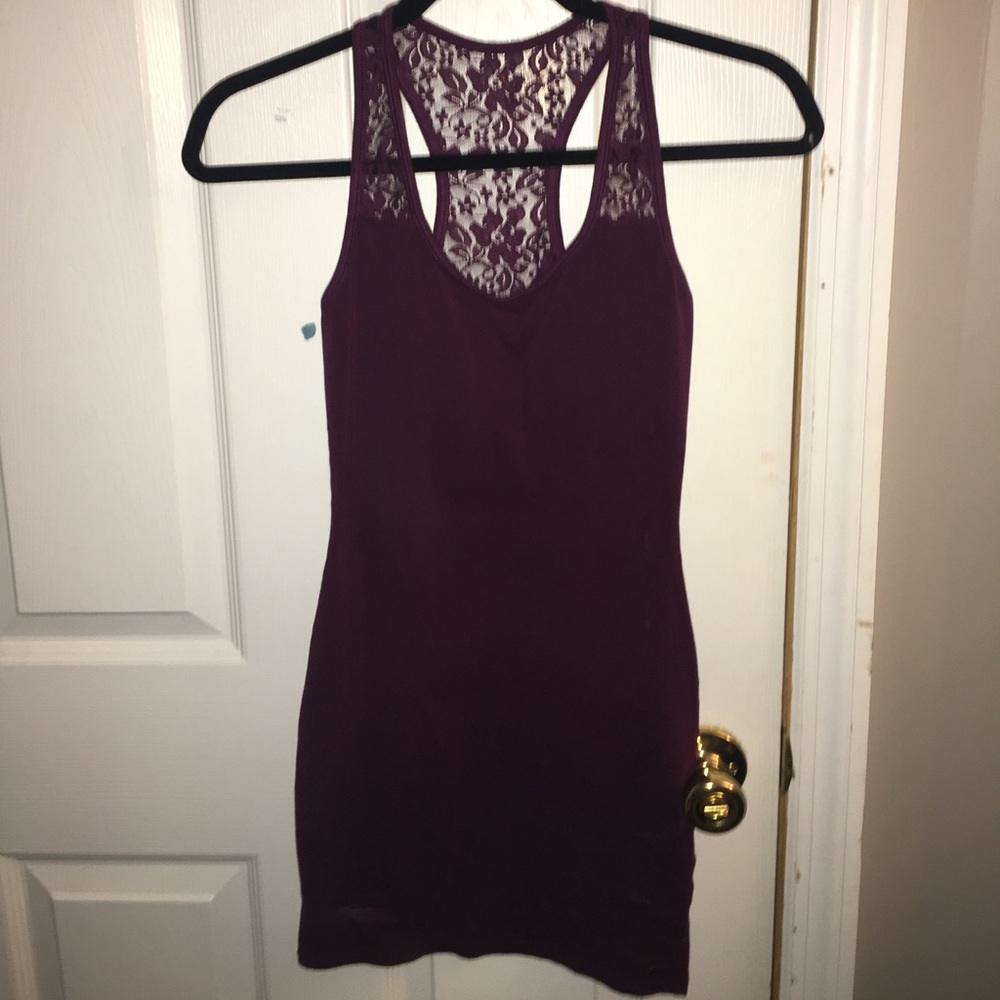 Purple dress