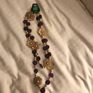 Wooden necklace