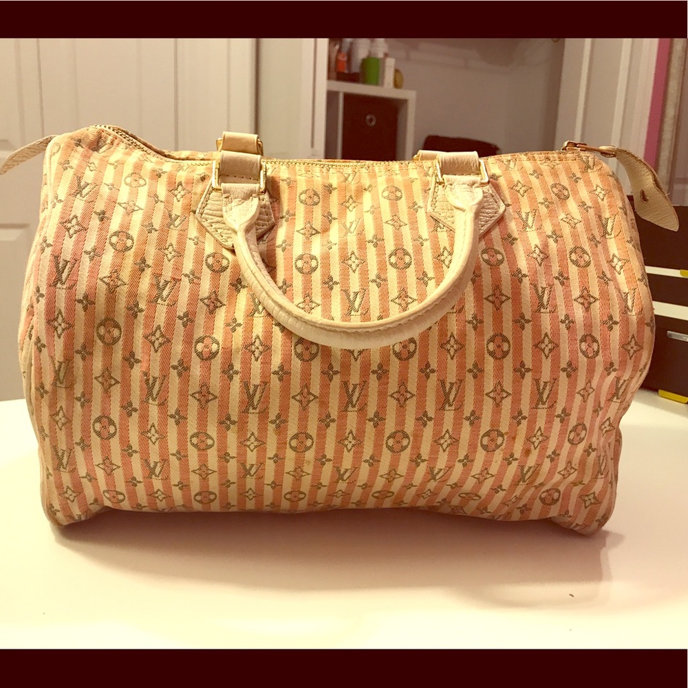 * Authentic * Louis Vuitton pink Speedy 30