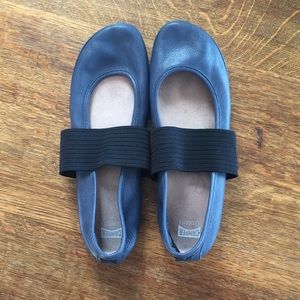 Camper size 42 (11/12) blue leather ballerina flat