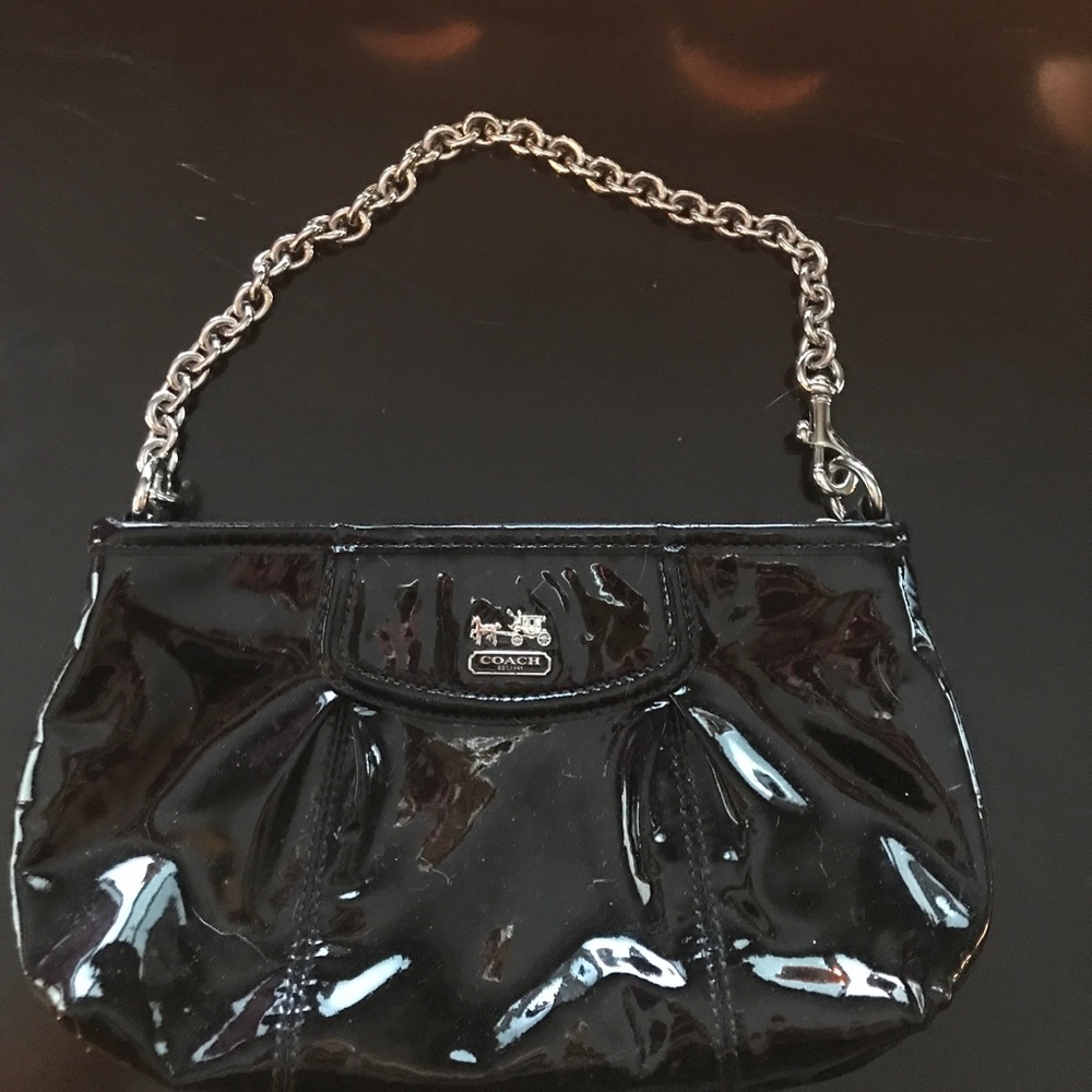 Black handbag