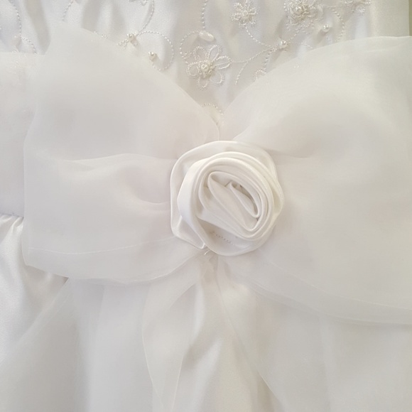 First Communion or bridesmaids dress sz 4 - Picture 3 of 8