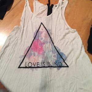 H&M tank top - zips up the back