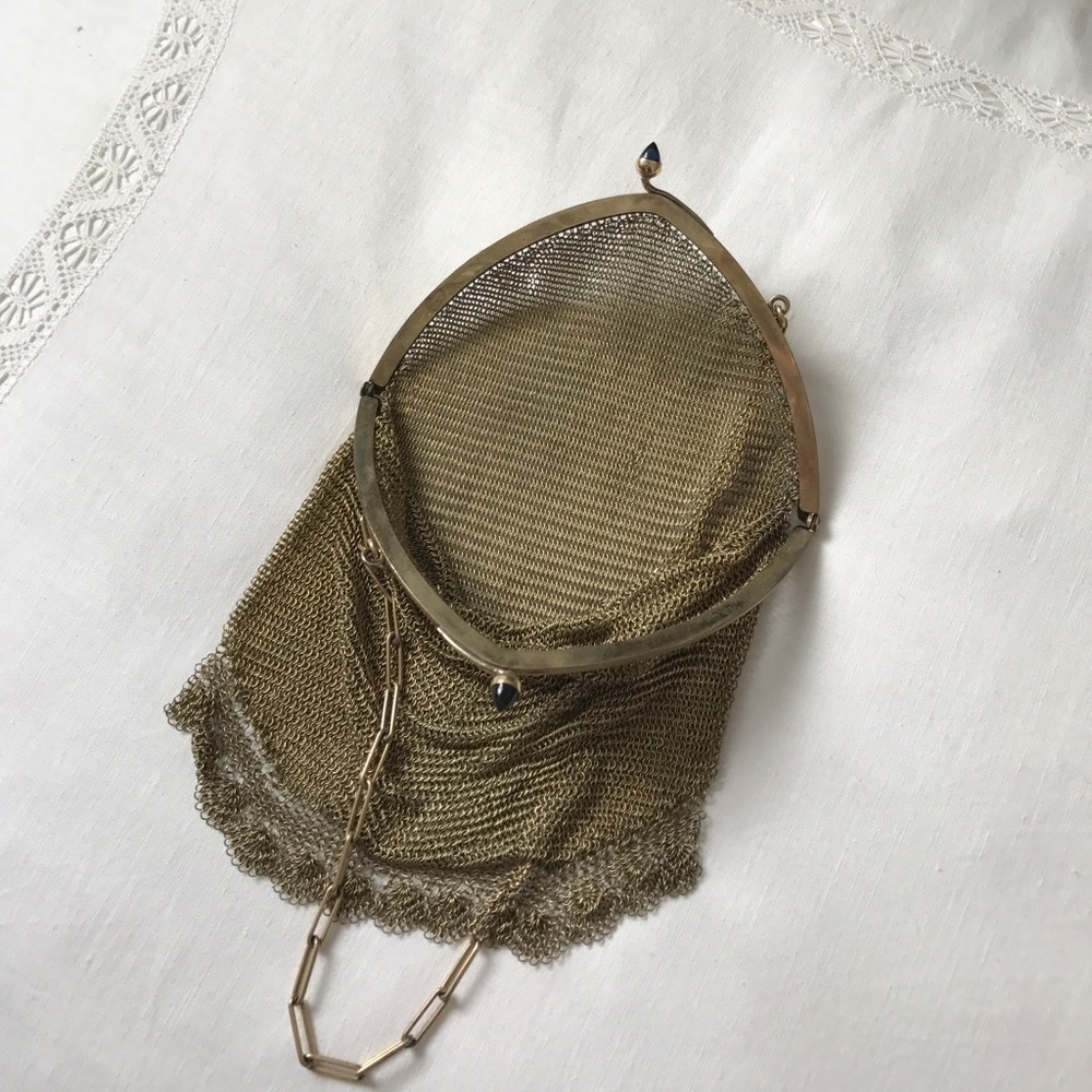 Vintage evening wrist bag - Picture 2 of 4