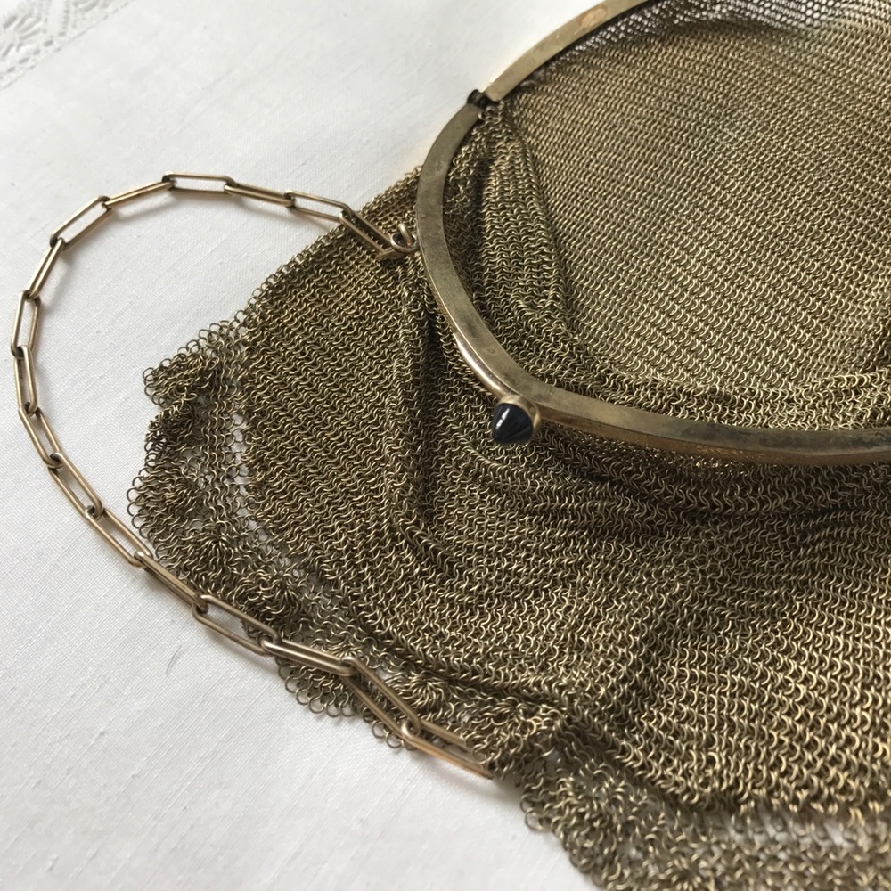 Vintage evening wrist bag - Picture 3 of 4