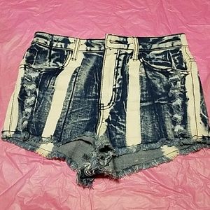 High waist shorts