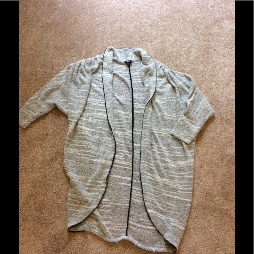 Mossimo grey slouchy cardigan, size s/m