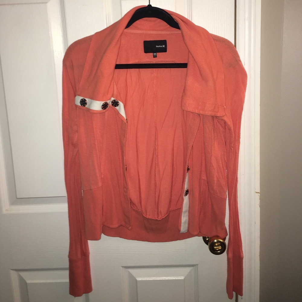 Peach sweater