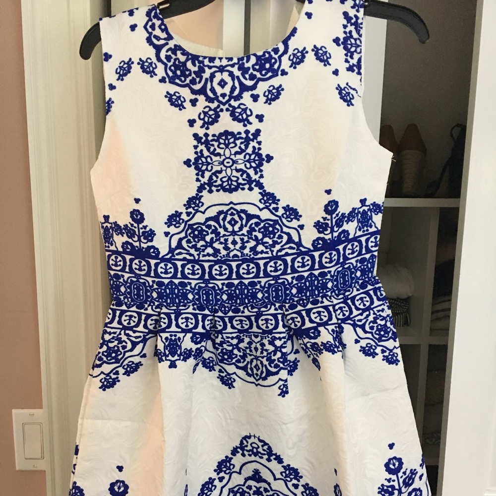 Patterned Fit and Flare